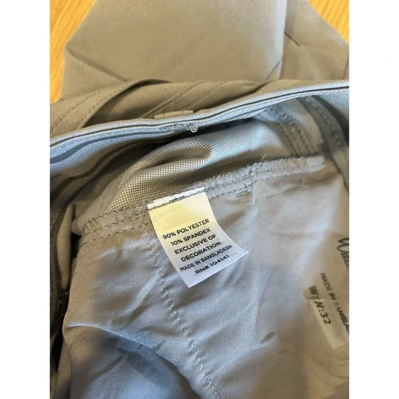 Walter Hagen Perfect 11 Stretch Waistband Golf Shorts Grey-sz 32 - Picture 2 of 5